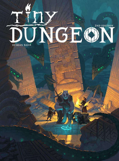 Tiny Dungeon: Second Edition | Minimalist Fantasy TinyD6 RPG