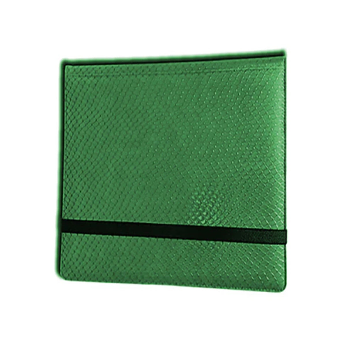 3X4 12 Pocket Dragon Hide Green Binder
