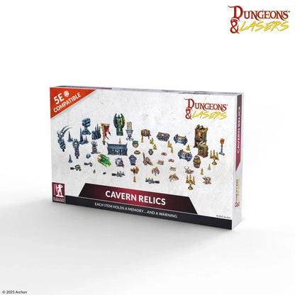 Dungeons & Lasers: Caves Series - Cavern Relics Terrain Set