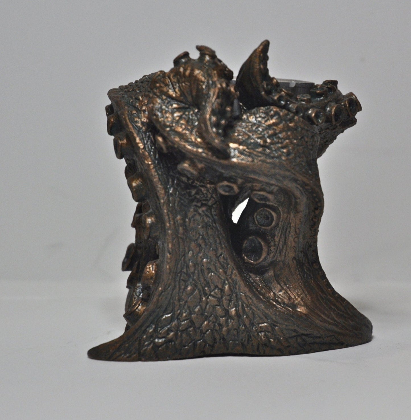 Kraken Tentacles Tea Light Holder, Hand Sculpted Resin Sculpture | Lovecraftian Tentacle Tea Light for Nautical Gift and Gothic Home Decor