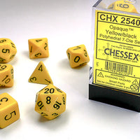 Chessex: Opaque Polyhedral Dice Set