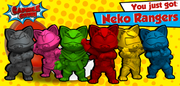 Capsule Chibi - Neko Rangers Set