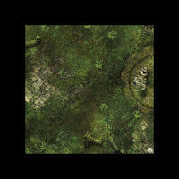 Mats by Mars: Forgotten Temple (Basin) Tabletop Wargaming Play Mat