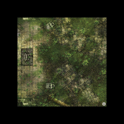 Mats by Mars: Forgotten Temple (Altar) Tabletop Wargaming Play Mat