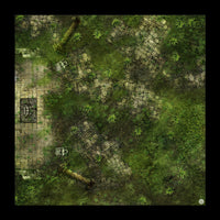 Mats by Mars: Forgotten Temple (Altar) Tabletop Wargaming Play Mat