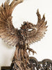 Phoenix Rising Statue, Large Version | Mythical Creature Figurine | Unique Legendary Flaming Phoenix Figurine. Fantasy Art Decor Gift
