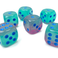 Gemini® Polyhedral Gel Green-Pink/blue Luminary™ 7-Die Set  / 16mm / 12mm