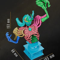 Vecna - The Forgotten Realms - 1:8 Scale, 32mm Miniature, Bust