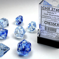 Chessex: Polyhedral Nebula Dice sets