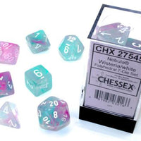Chessex: Polyhedral Nebula Dice sets