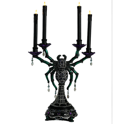 Spider Candelabra | Halloween Decor | Katherine's Collection