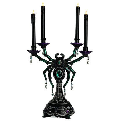 Spider Candelabra | Halloween Decor | Katherine's Collection