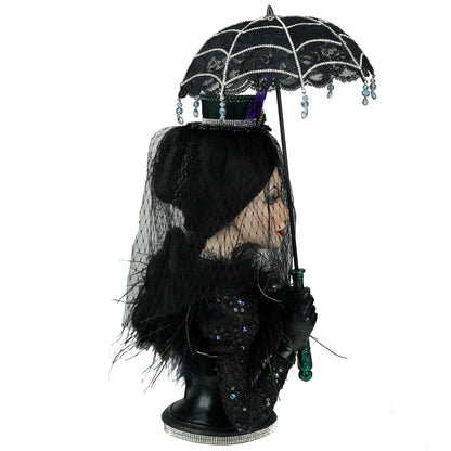 Lady Emeralda Evermourn Bust | Halloween Decor | Katherine's Collection