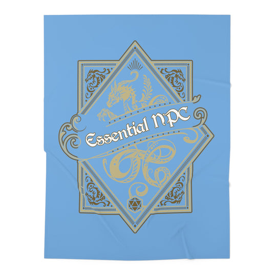 Blue Essential NPC Baby Swaddle Blanket