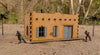 Pre Painted 28mm Middle Eastern Building - 28MPNT093amz