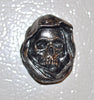 Santa Muerte/ Grim Reaper Magnet, Hand Painted Resin Sculpture | Mythic Fantasy Decor | Santa Muerte Magnet for Fantasy and Gothic Decor