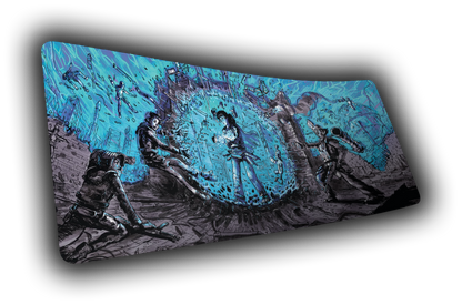 "Frostbite" — Rust Deskmat