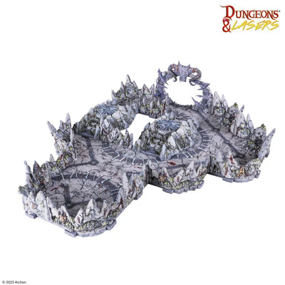 Dungeons & Lasers: Caves Series - Ritual Sites Pre-Painted Prismacast Terrain