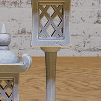Eastern Temple Scatter - Stone Lamps