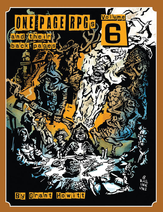 One Page RPGs - Volume 6