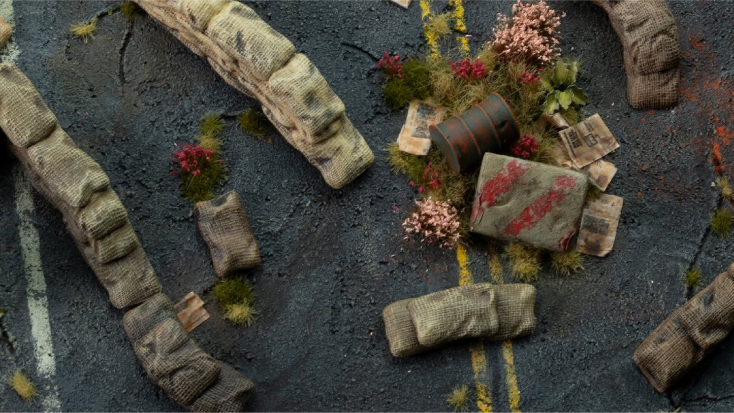 Gamers Grass | Basing Bits | Sandbag Barricades