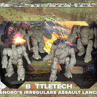 BattleTech: ForcePack - Snords Irregulars Assault Lance