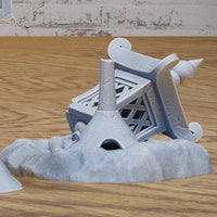 Eastern Temple Scatter - Stone Lamps