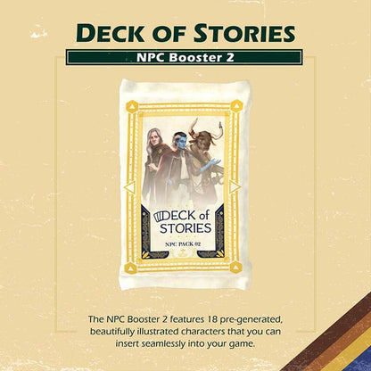 NPC Booster Set 2 | 18 Illustrated RPG Character Prompts for D&D & Tabletop Games