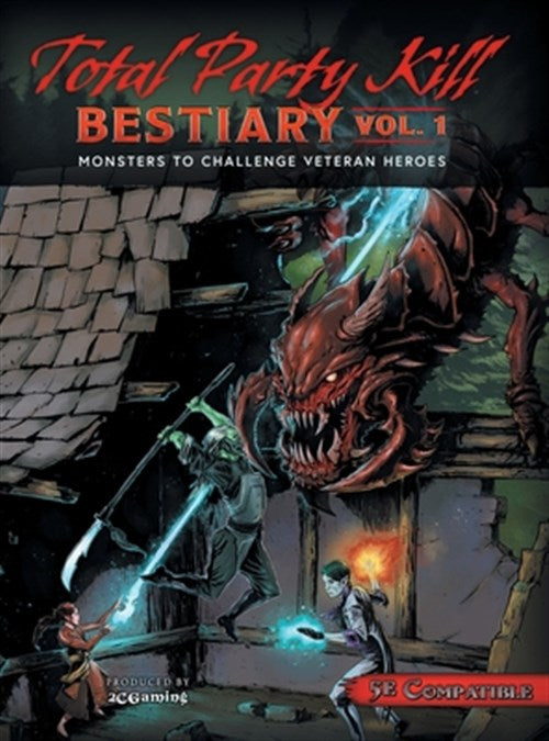 Total Party Kill Bestiary Vol. 1 – 100+ High-Level Monsters for 5E