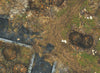 30x22" Double-Sided 'Ruined City' + 'Jungle' F.A.T. Mat Battle Gaming Mat