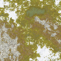 30x22" Double-Sided 'Snowy Tundra' + 'Volcanic Tomb' F.A.T. Mat Battle Gaming Mat