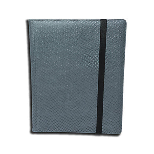 4 Pocket Dragon Hide Grey Binder