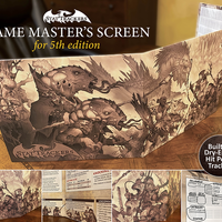 Stat Trackers - Game Master Screen - 5th Ed