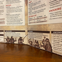 Stat Trackers - Game Master Screen - 5th Ed