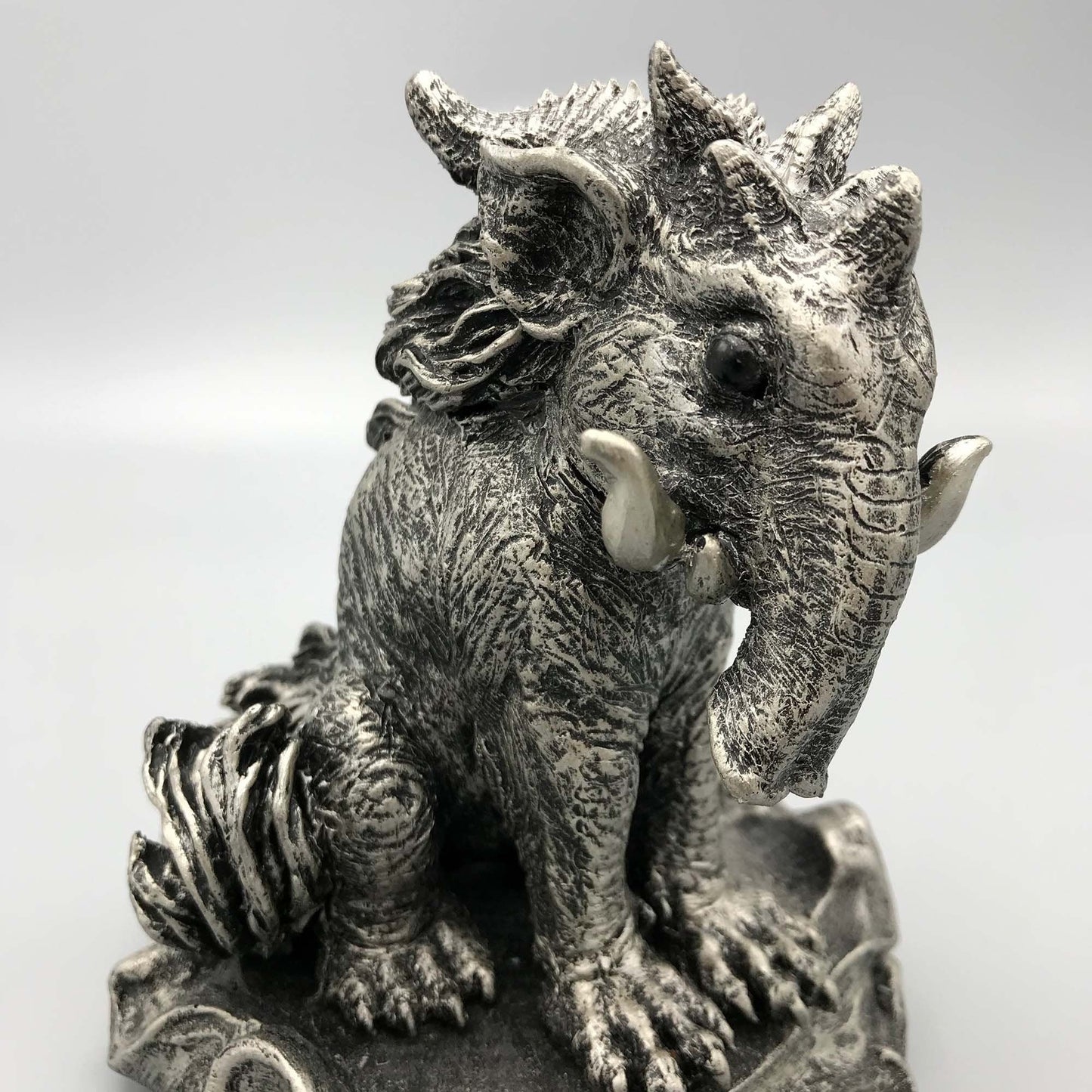 Baku Dream Guardian Statue – Hand Painted Japanese Mythology Figurine
