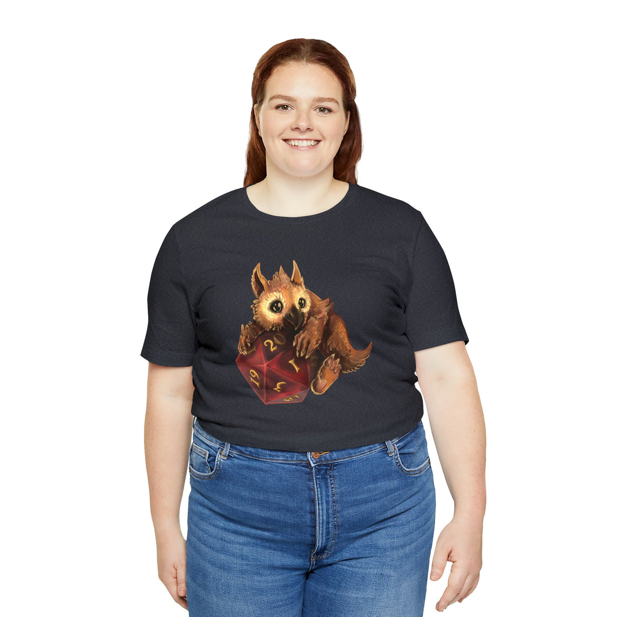 Owliver with High Variance D20 Short Sleeve Tee