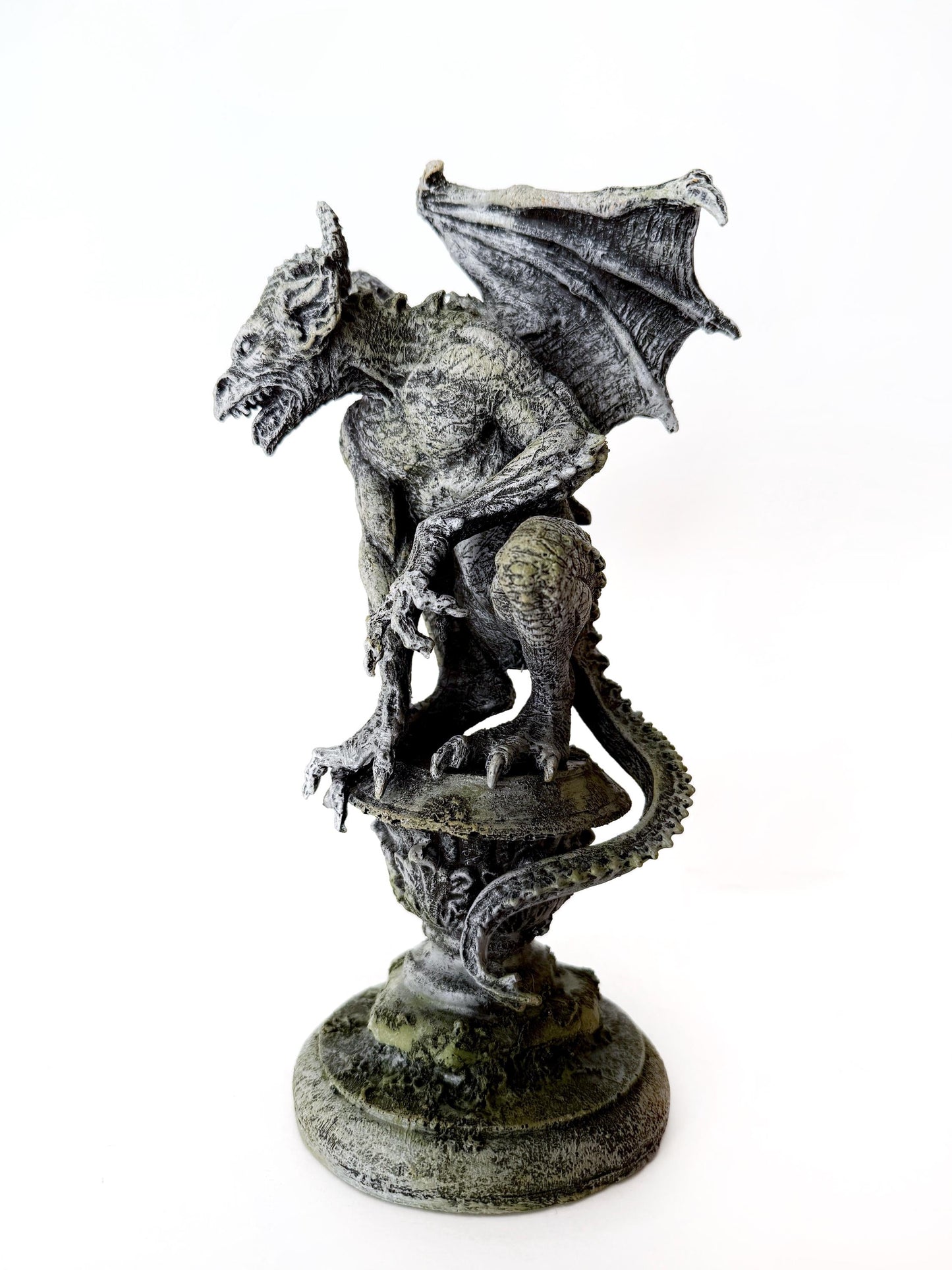 Gargoyle Statue – Hand Painted Medieval Monster Figurine