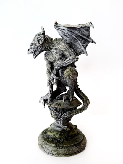 Gargoyle Statue – Hand Painted Medieval Monster Figurine