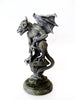Gargoyle Statue, Hand Painted Resin | Legendary Medieval Monster Figurine | Demon Gargoyle Statue for Fantasy Art lover and Gamer Decor