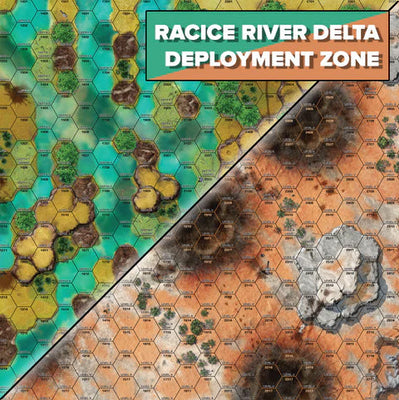 Tukayyid - Racice River Delta/Deployment Zone Battle Mat