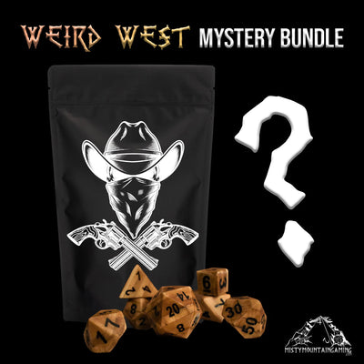 Ultimate Weird West Bone Mystery Dice Bundle
