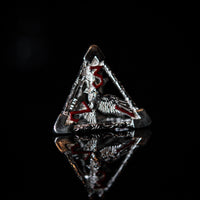 NYCC Exclusive Sterling Silver Dice Set - Red