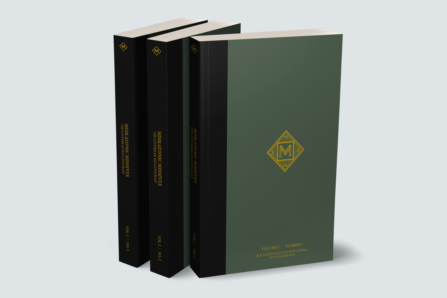Miskatonic Missives (Vol. 1) - Three Book Set