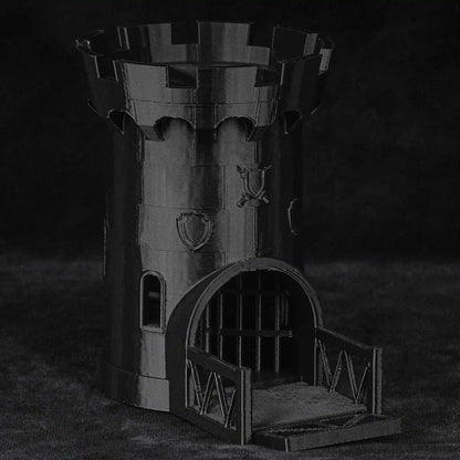 3D Printed Castle Model dungeons & dragons Dice Tower