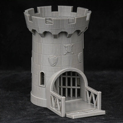 3D Printed Castle Model dungeons & dragons Dice Tower