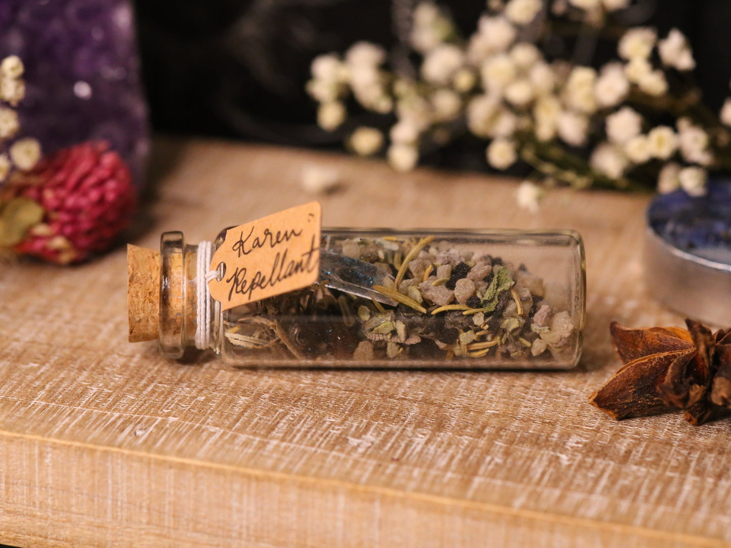 Deter Energy Vampires Spell Jar (Karen Repellant)