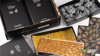 Gamers Grass | Basing Box | Golden Autumn Glade
