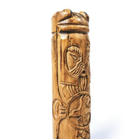 Wooden Odinn Figurine