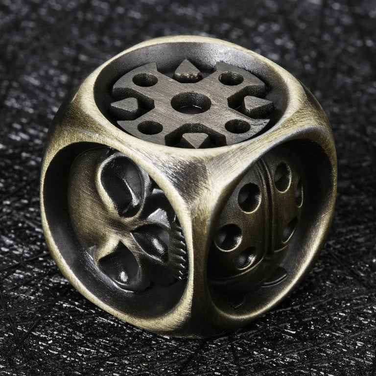 DND Dice Original Fun Lucky Ladybug Metal D6 Dice