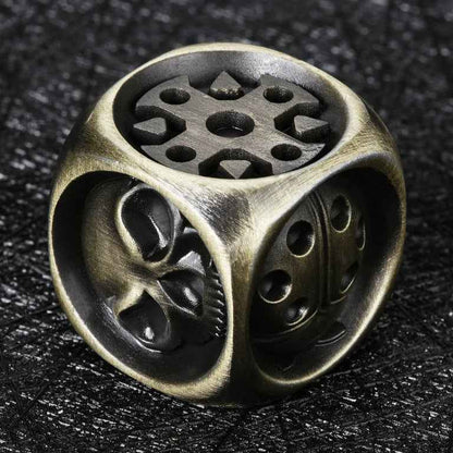 DND Dice Original Fun Lucky Ladybug Metal D6 Dice